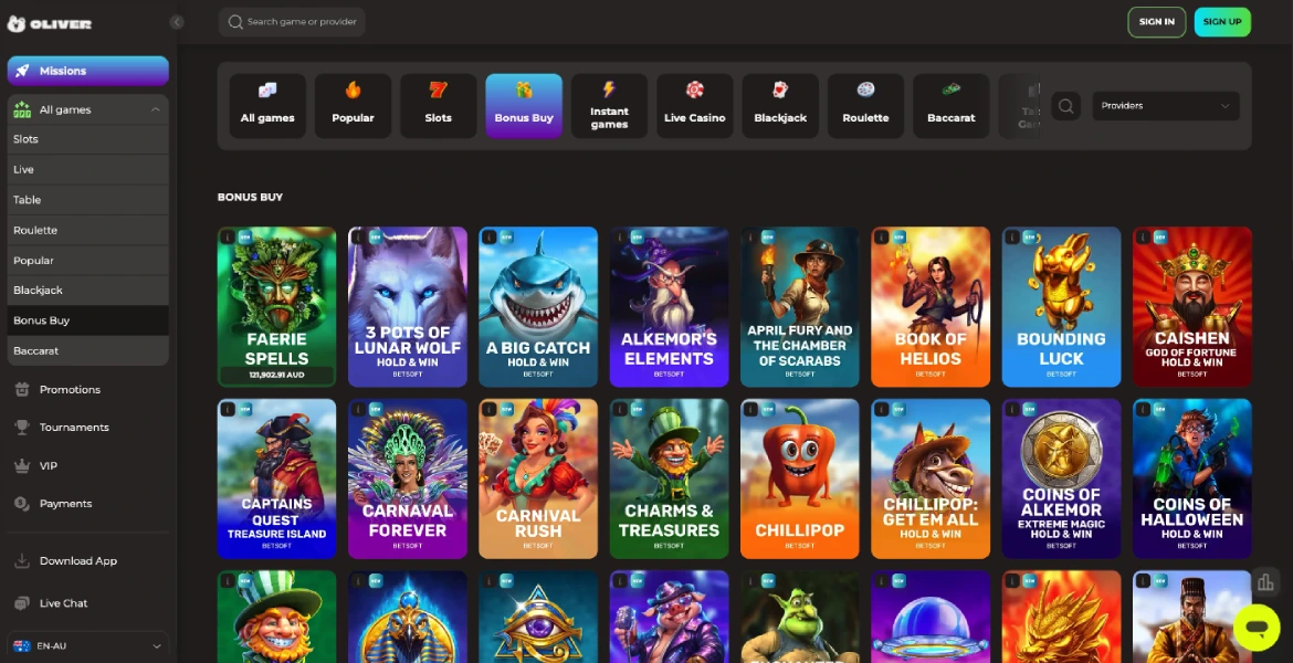 Featured Slots