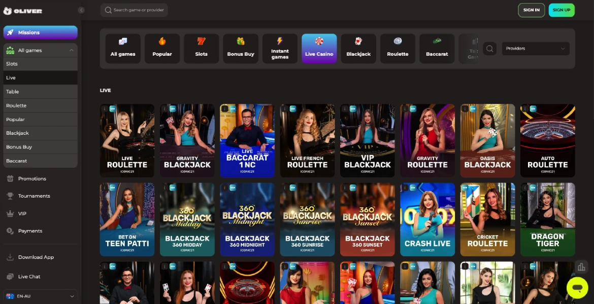 Live Casino