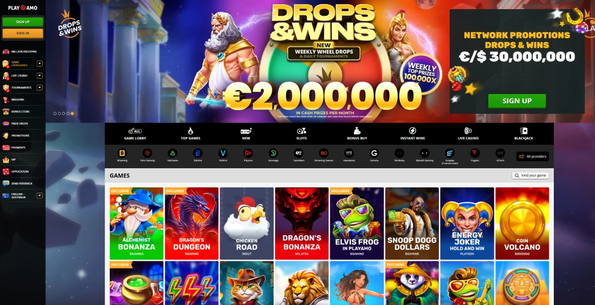 Games Selection