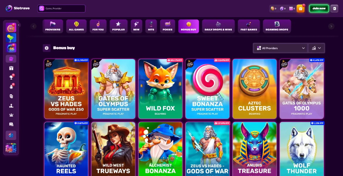 Featured Slots