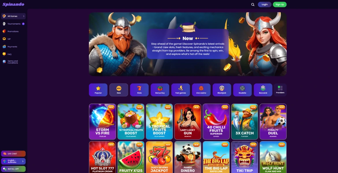 Games Selection