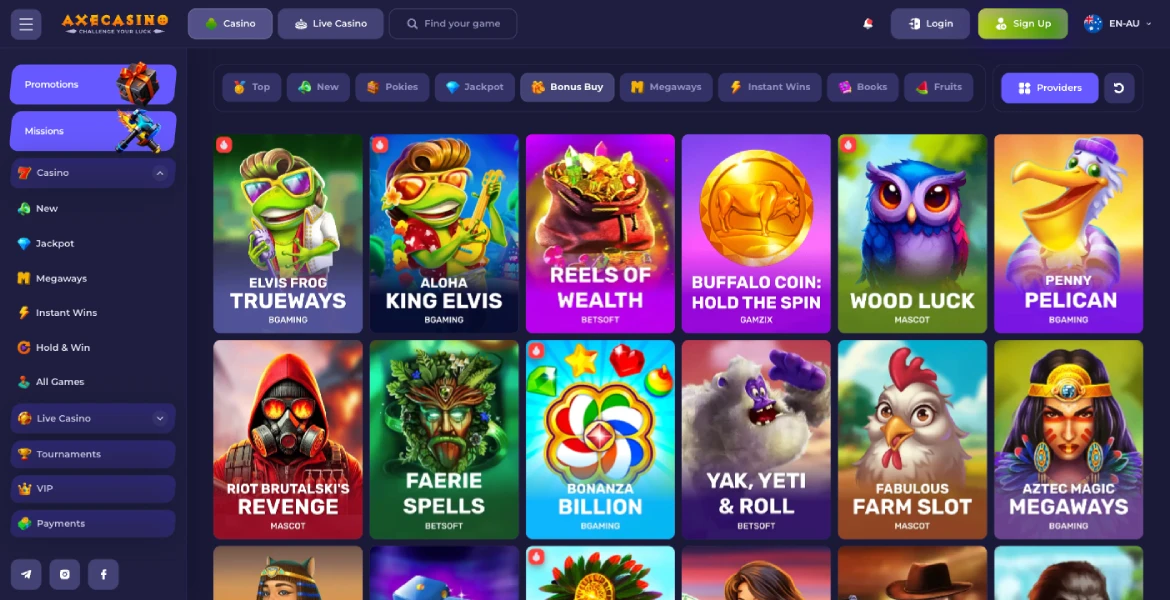 Featured Slots