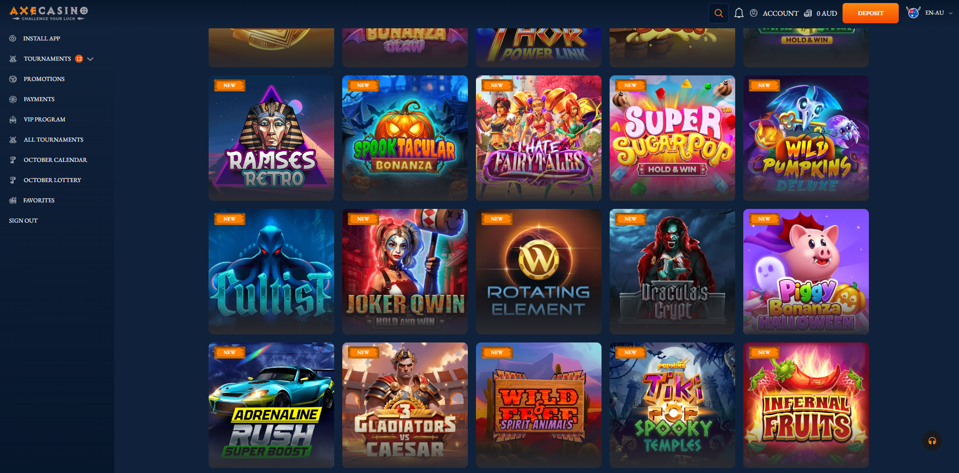 Featured Slots