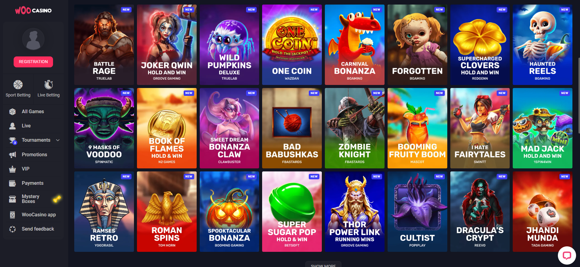 Featured Slots